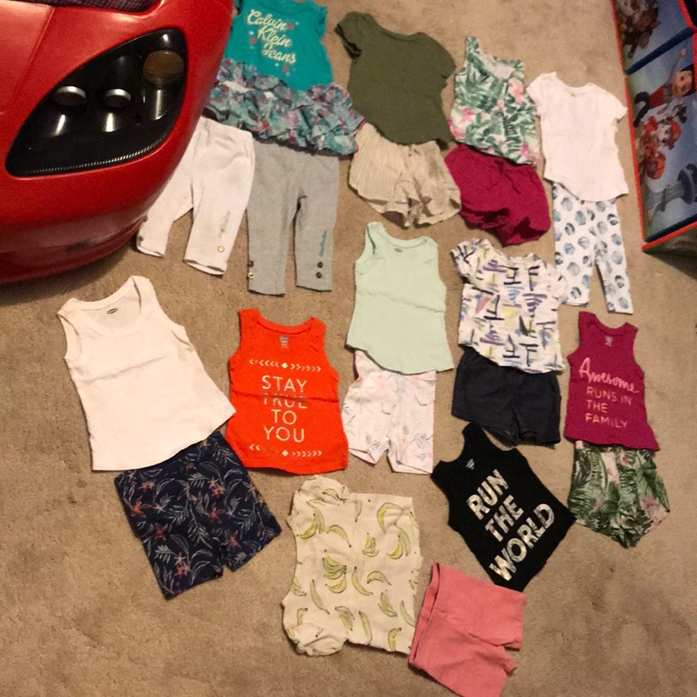 Girls summer clothes 12-18 months